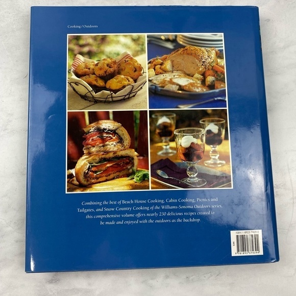 Williams Sonoma Complete Outdoor Living Cookbook Hardcover Recipe Book - Picture 3 of 4